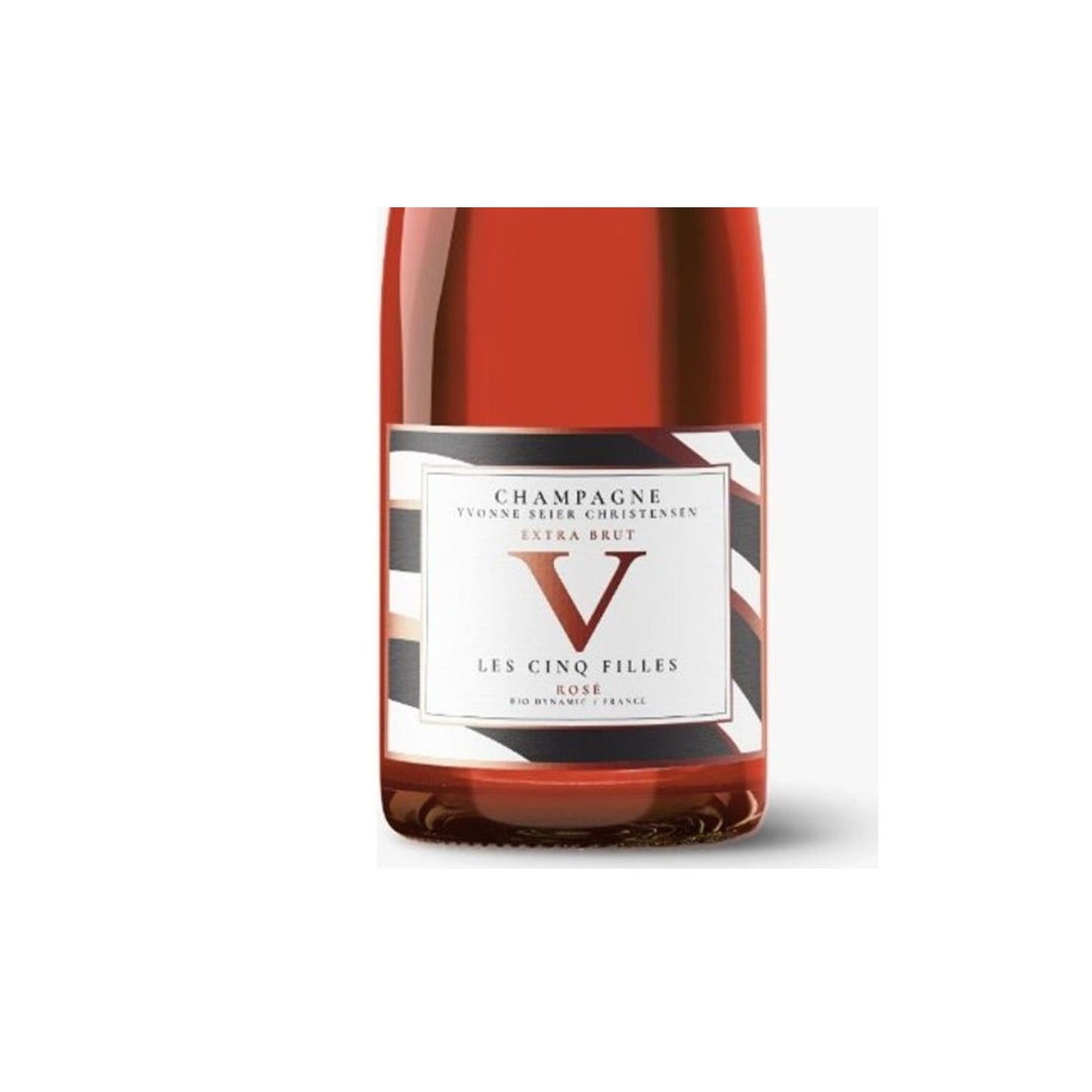 Les Cinq Filles | Rosé de Saignée – label detail