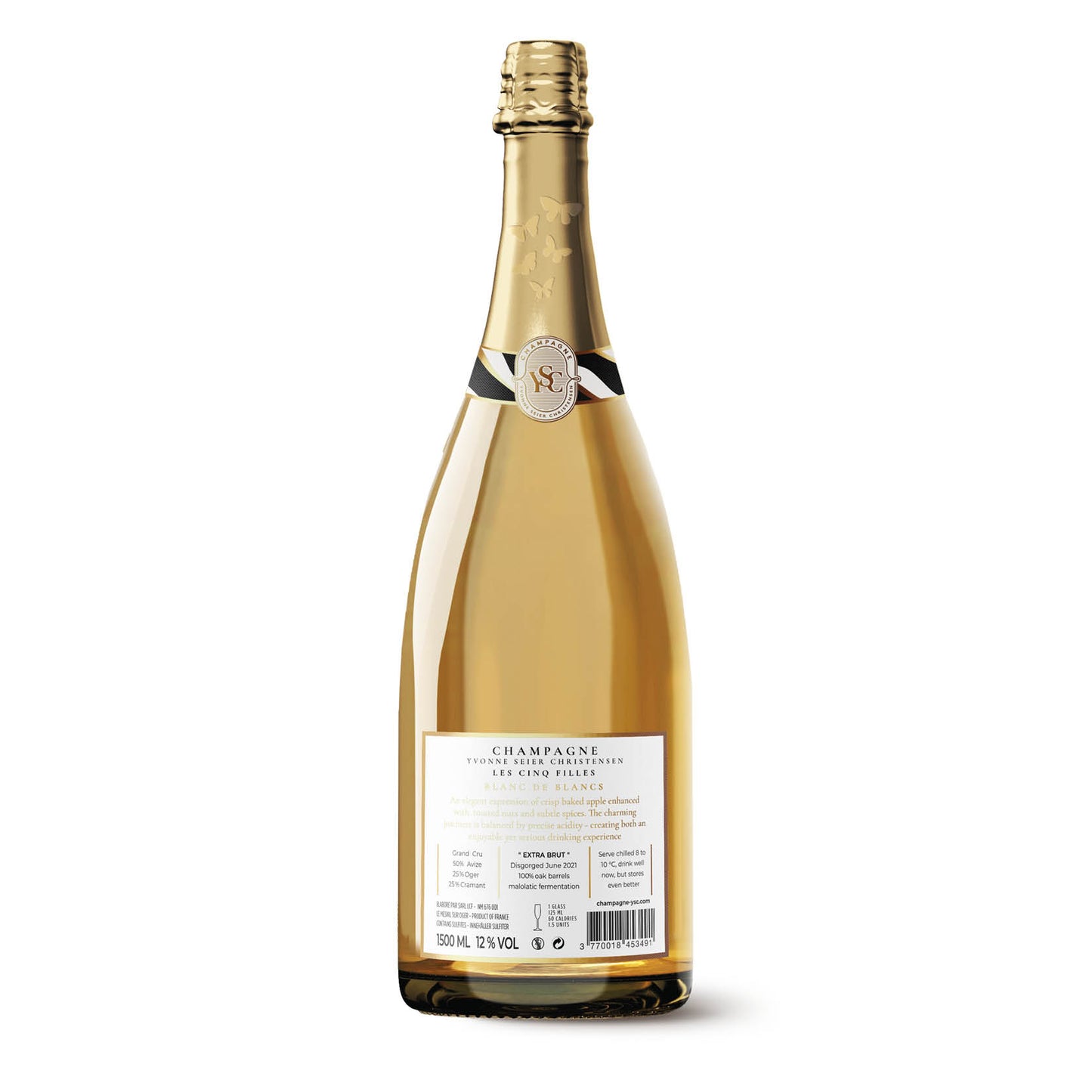 
                  
                    Les Cinq Filles | Blanc de Blancs | Grand Cru | Zero Dosage | Organic | Cuvée Les Chapelles
                  
                