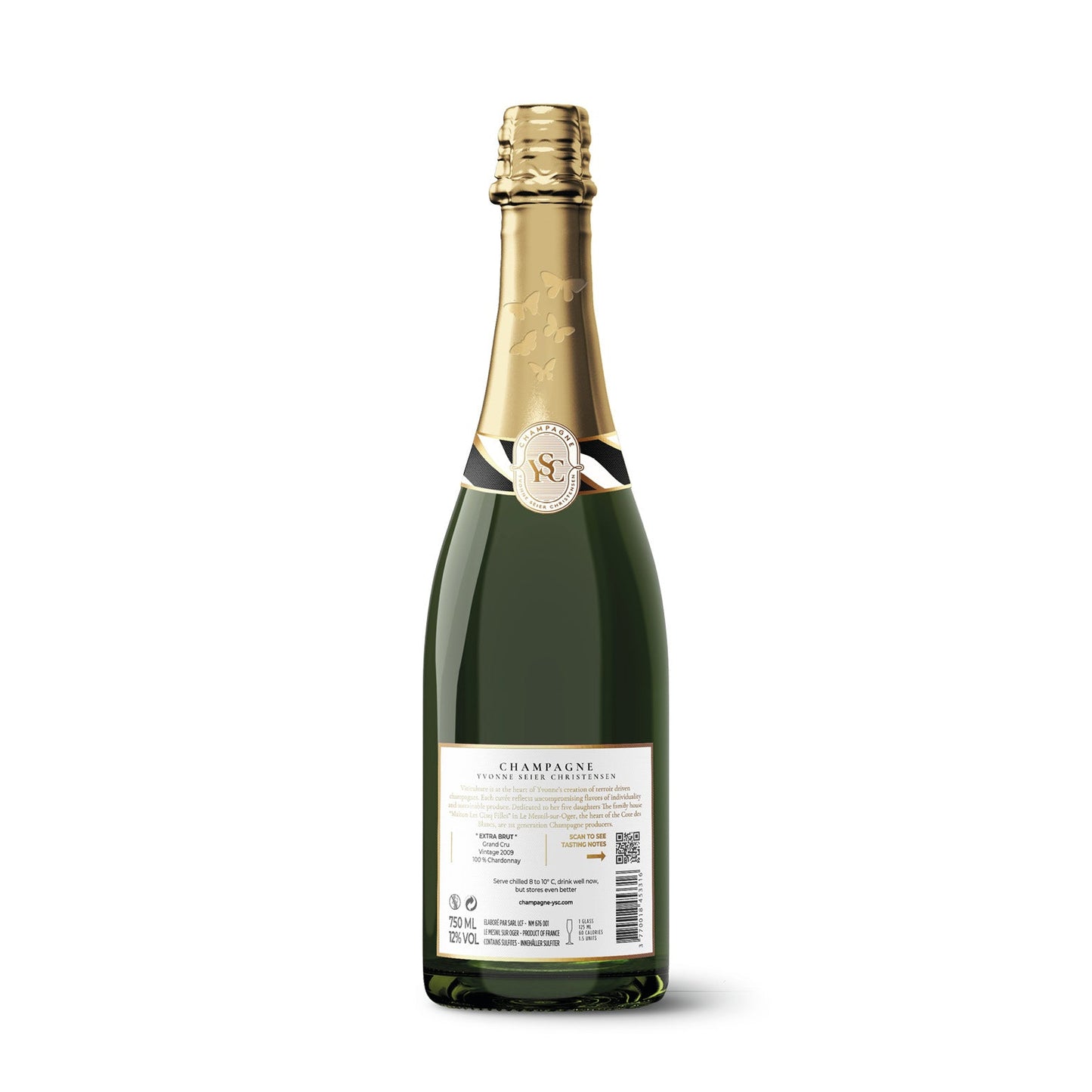 
                  
                    Les Cinq Filles | Blanc de Blancs | Grand Cru | Extra Brut | Vintage 2009 gift box with glasses
                  
                